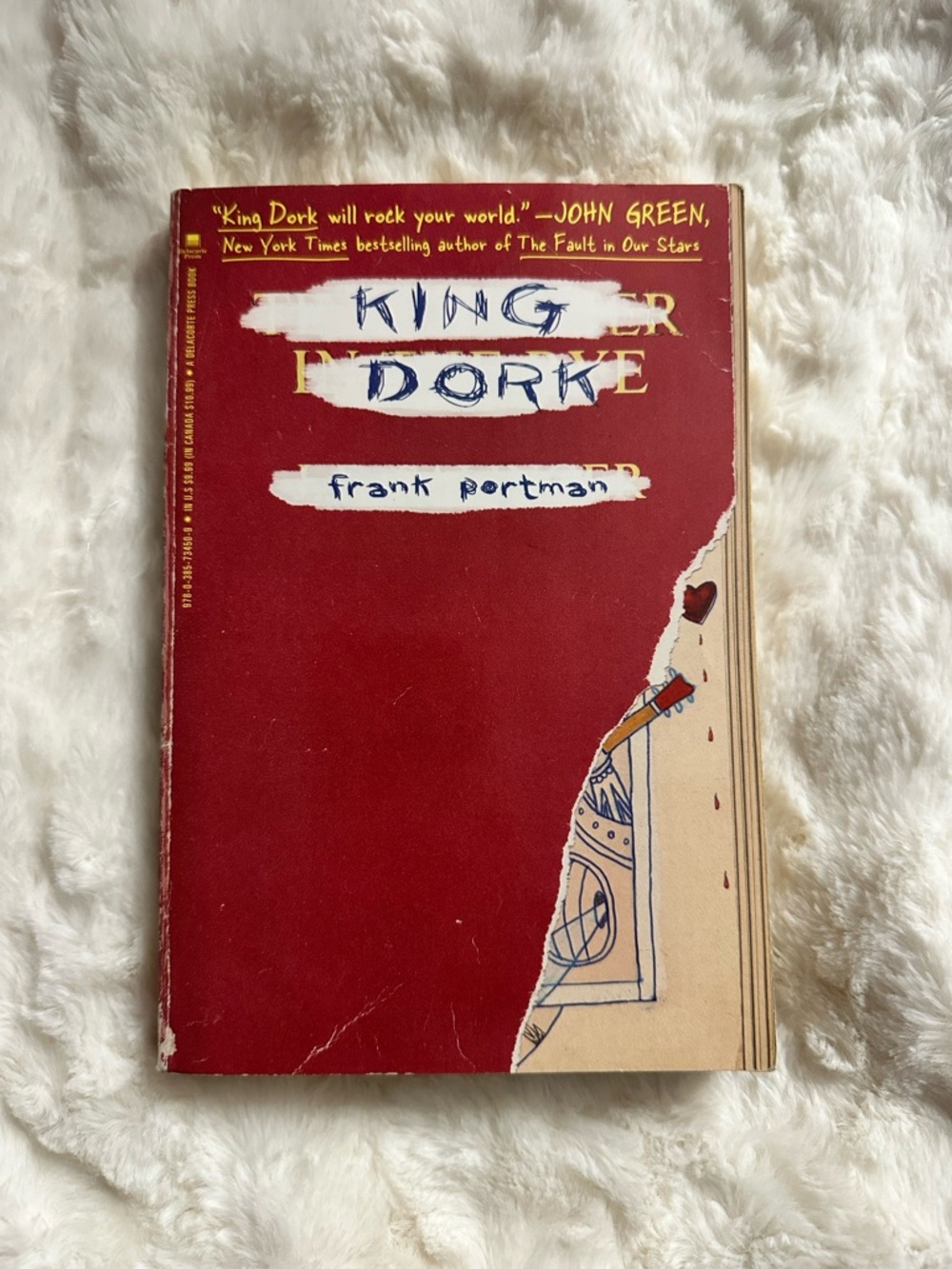 King Dork by Frank Portman - Red Paperback Book‎